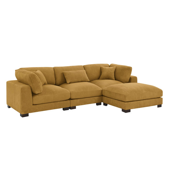 Julius deals leather sectional